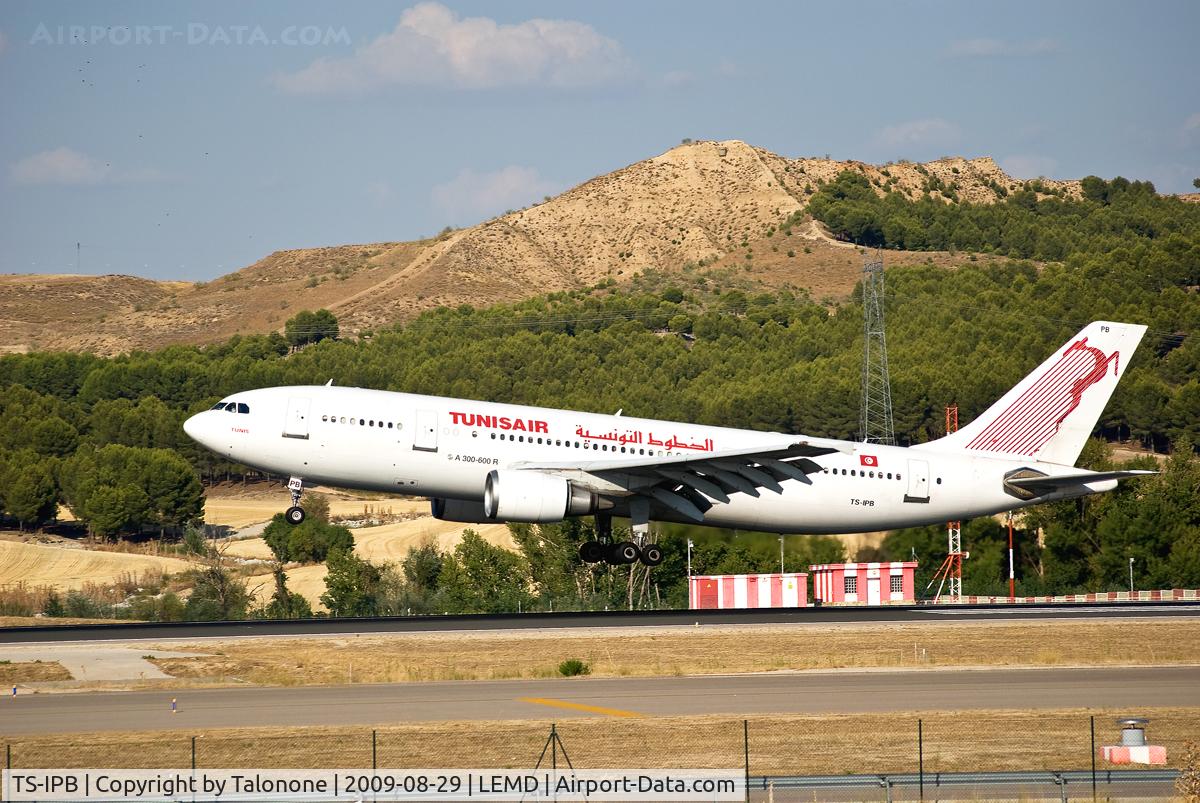 TS-IPB, 1990 Airbus A300B4-605R C/N 563, Tunis Air