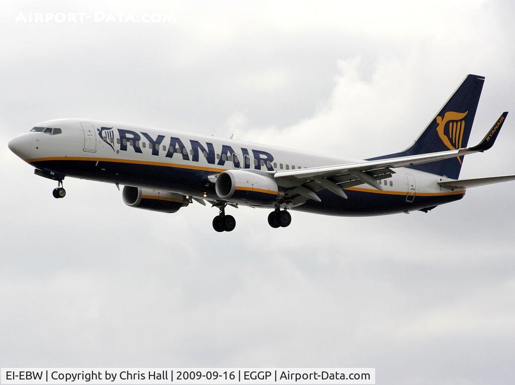 EI-EBW, 2009 Boeing 737-8AS C/N 35010, Ryanair