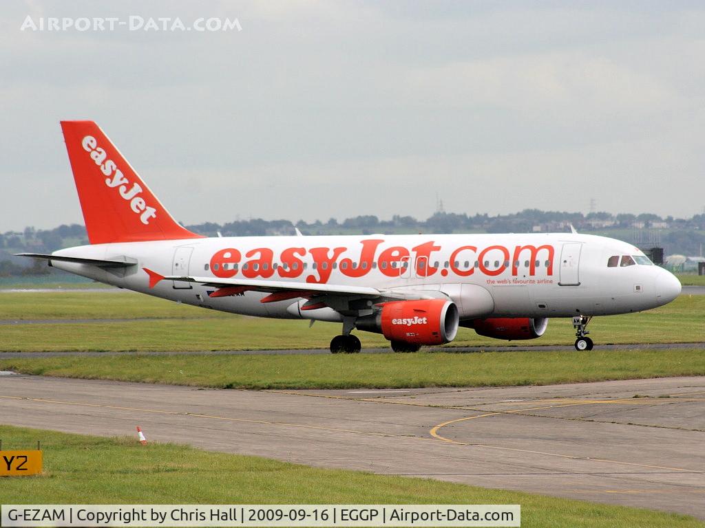 G-EZAM, 2003 Airbus A319-111 C/N 2037, Easyjet