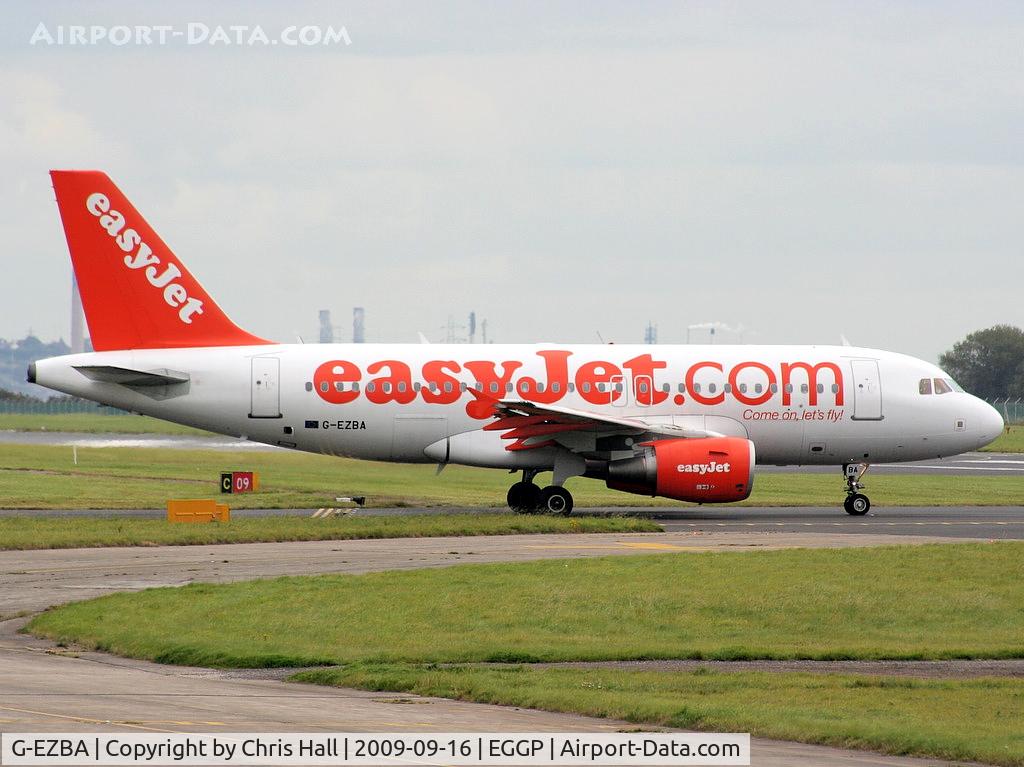 G-EZBA, 2006 Airbus A319-111 C/N 2860, Easyjet