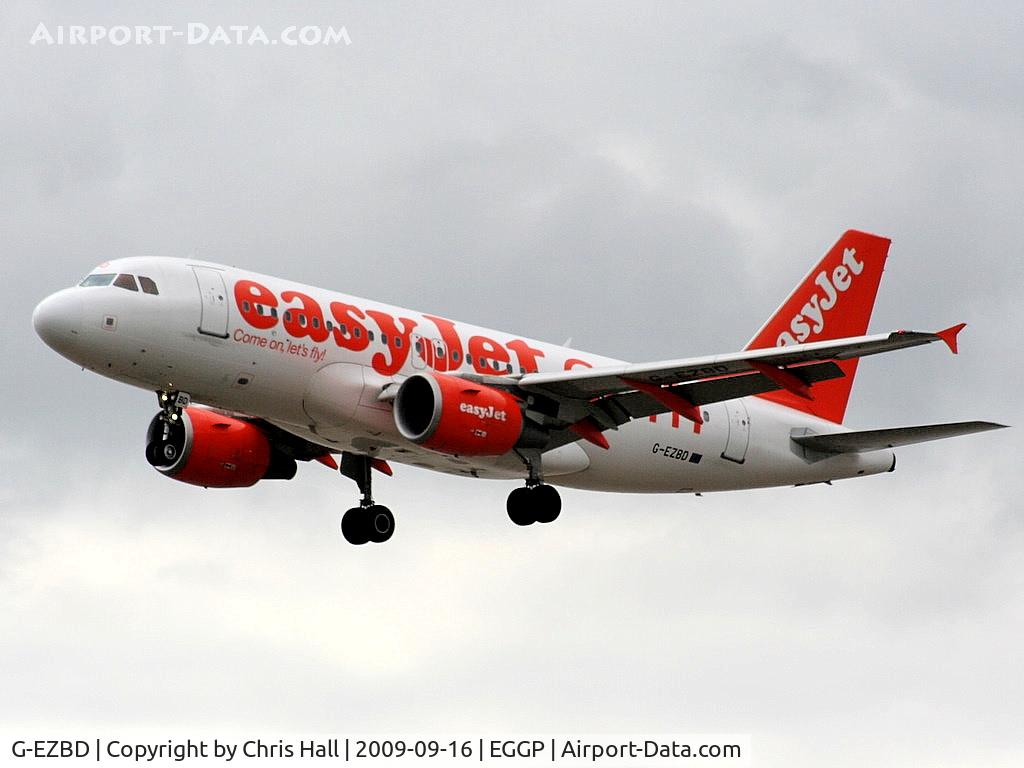 G-EZBD, 2006 Airbus A319-111 C/N 2873, Easyjet