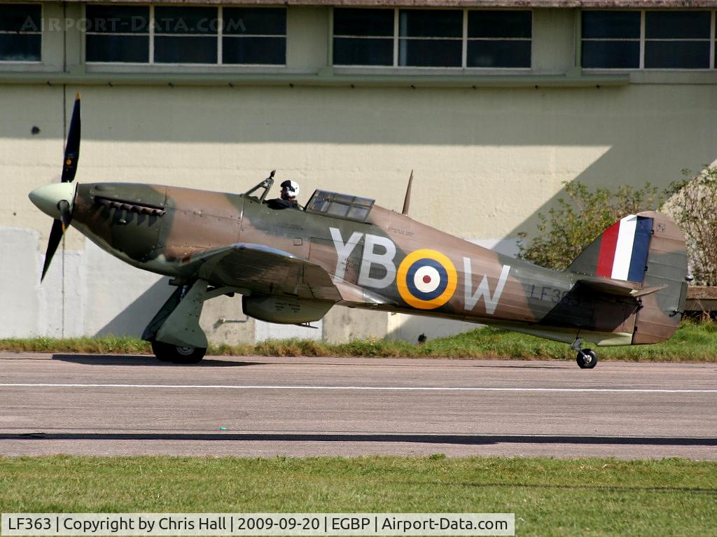 LF363, 1944 Hawker Hurricane IIC C/N 41H/469290, Battle of Britain Memorial Flight