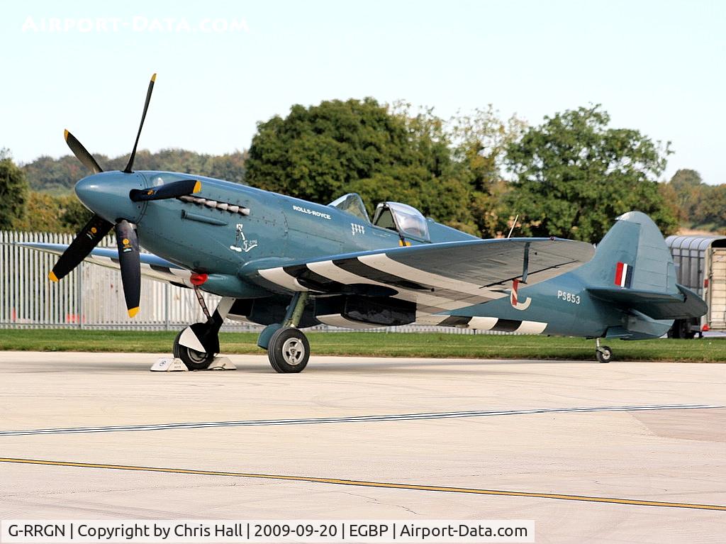 G-RRGN, 1945 Supermarine 389 Spitfire PR.XIX C/N 6S/594677, Rolls Royce PLC