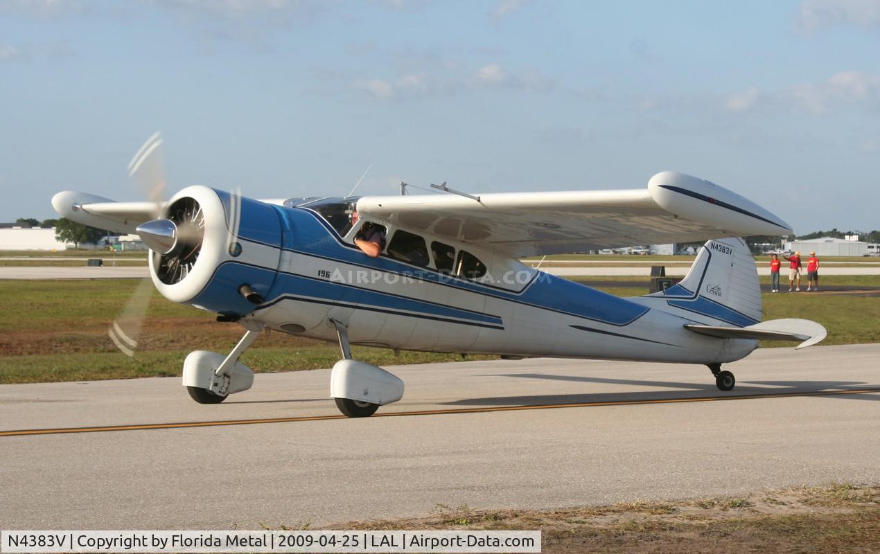 N4383V, 1949 Cessna 195 C/N 7305, Cessna 195