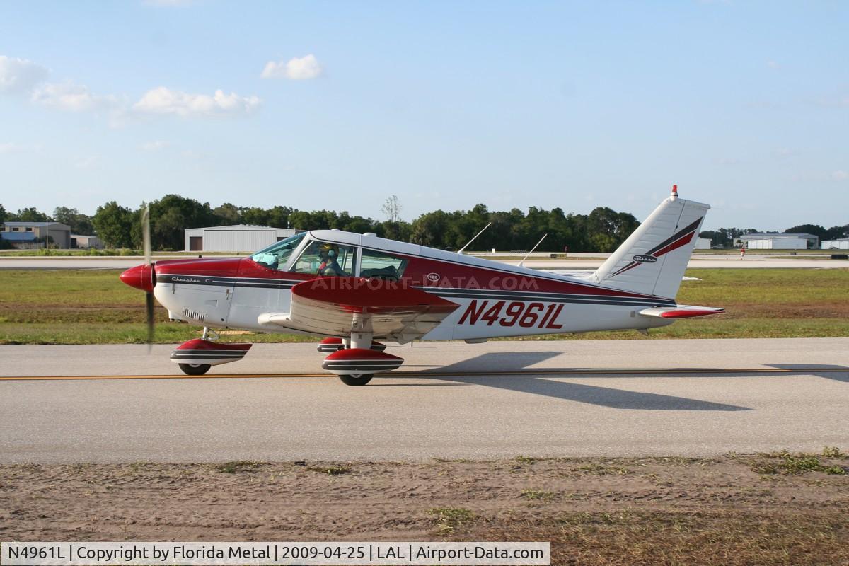 N4961L, 1967 Piper PA-28-180 Cherokee C/N 28-4332, PA-28-180