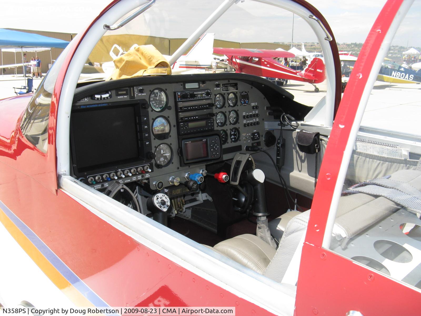 N358PS, 2005 Vans RV-9A C/N 90967, 2005 Peternel VAN's RV-9A, panel