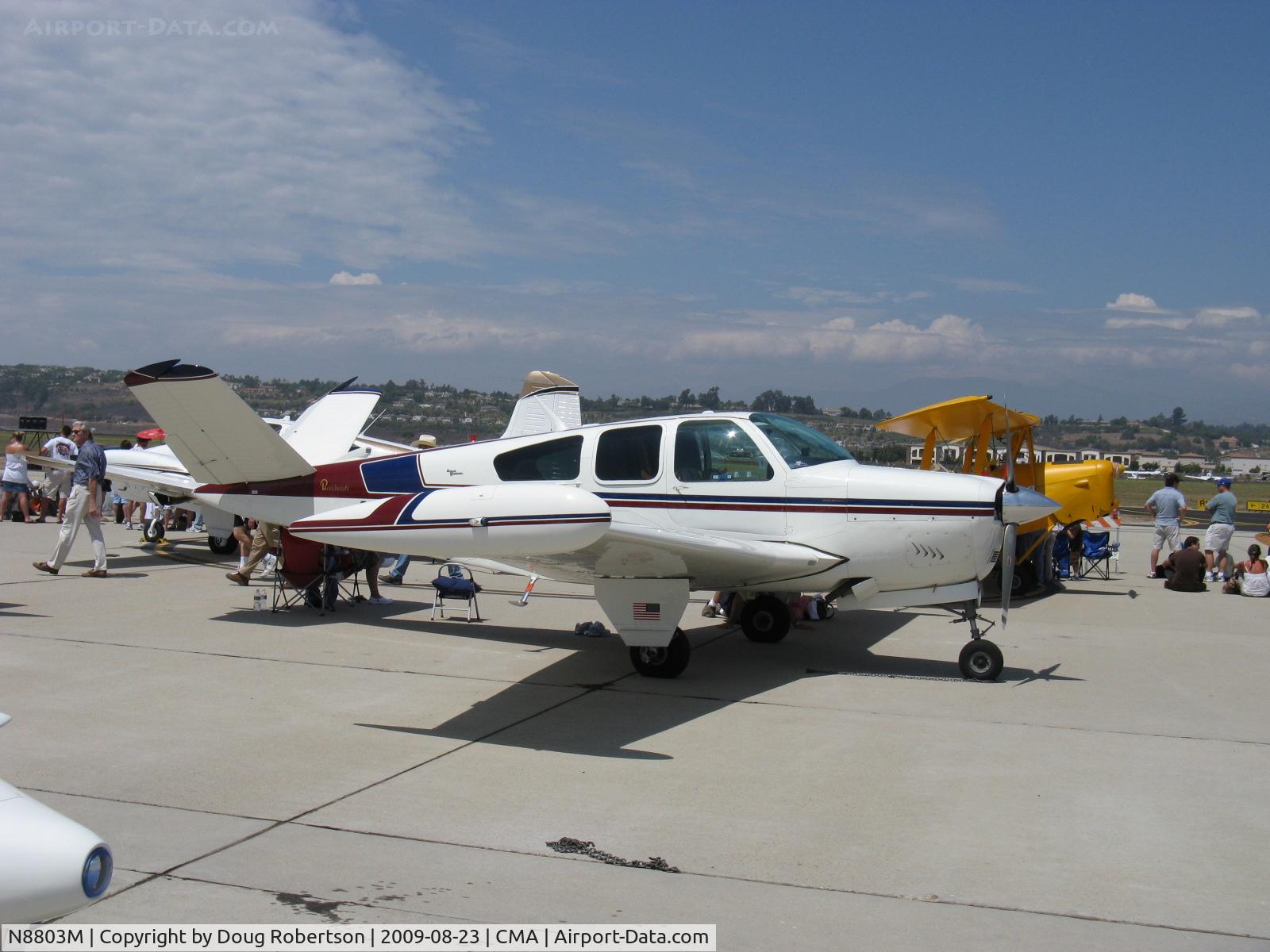 N8803M, 1964 Beech S35 Bonanza C/N D-7328, 1964 Beech S35 BONANZA, Continental IO-520-B 285 Hp