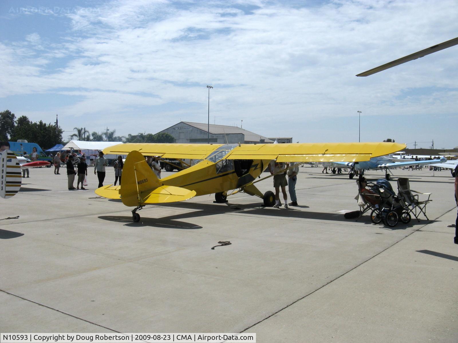N10593, 1958 Piper L-21A C/N 18-893, 1958 PIPER L-21A, Lycoming O-290 125 Hp, in civil livery