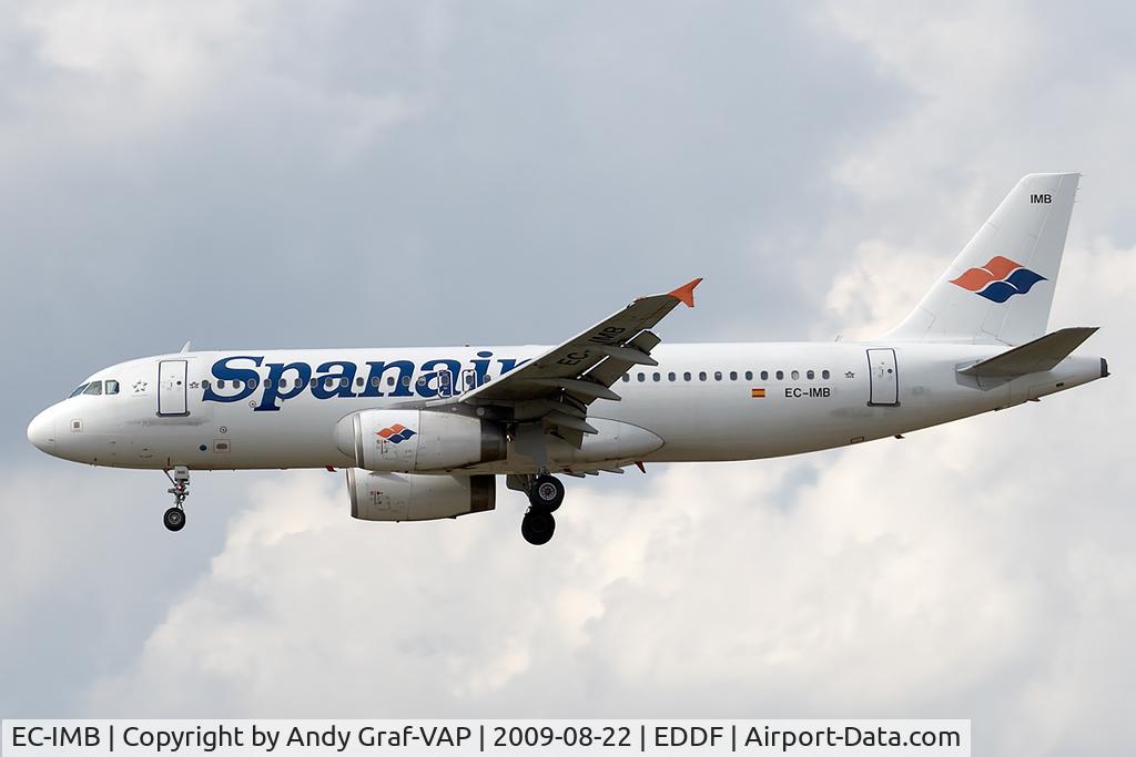 EC-IMB, 2003 Airbus A320-232 C/N 1933, Spanair A320