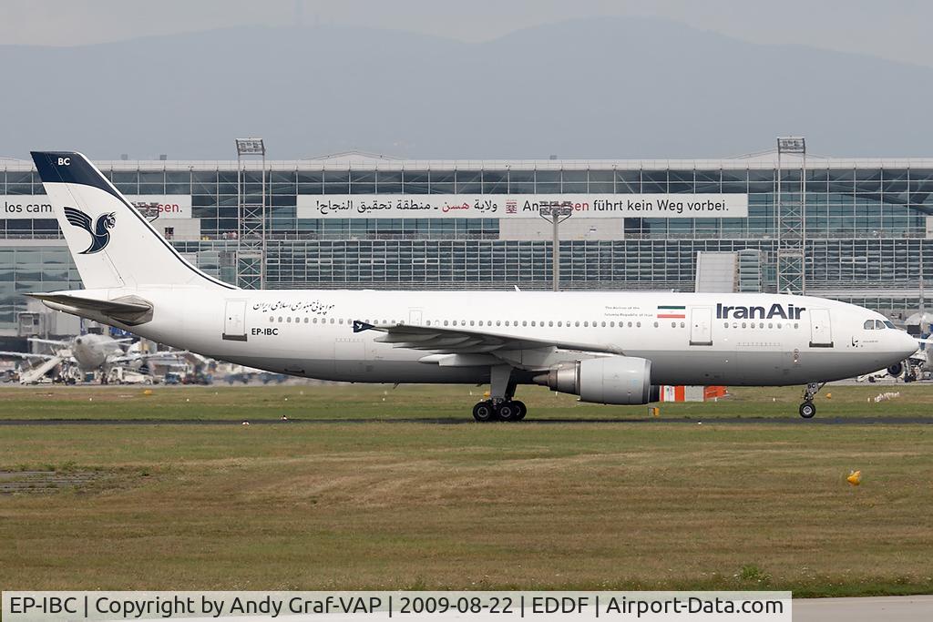 EP-IBC, 1992 Airbus A300B4-605R C/N 632, Iran Air A300-600