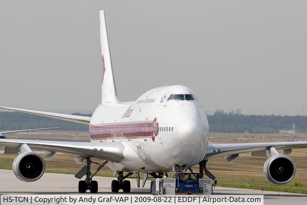HS-TGN, 1992 Boeing 747-4D7 C/N 26615, Thai International 747-400