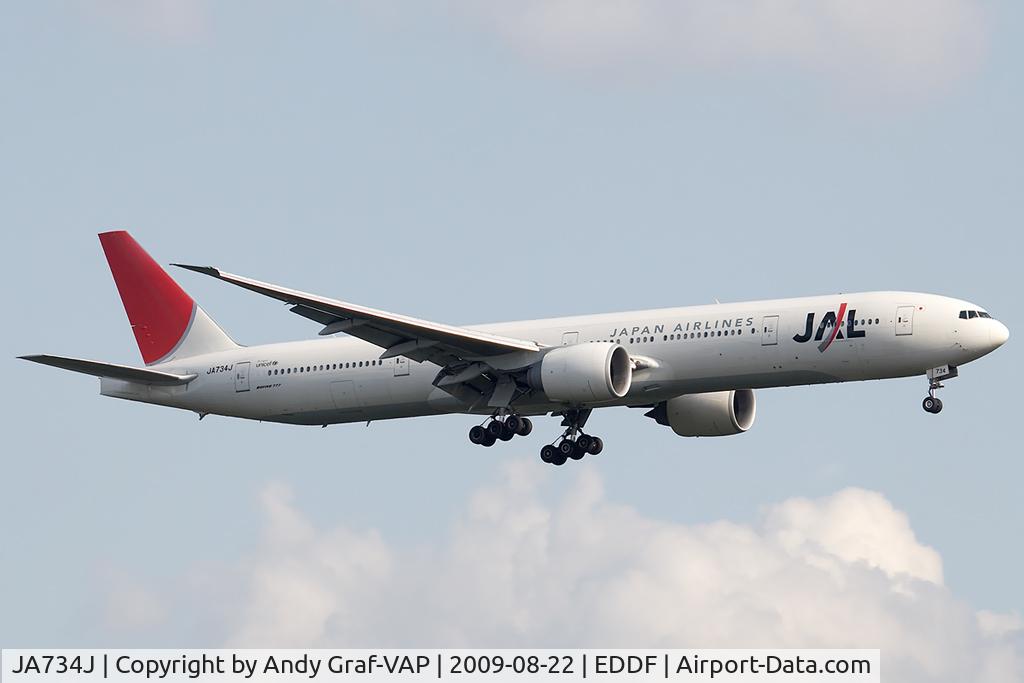JA734J, 2005 Boeing 777-346/ER C/N 32433, Japan Airlines 777-300