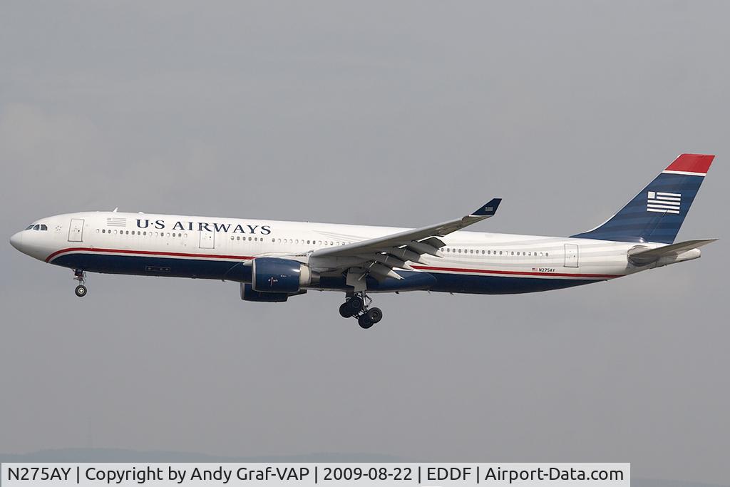 N275AY, 2000 Airbus A330-323 C/N 0370, US Airways A330-300