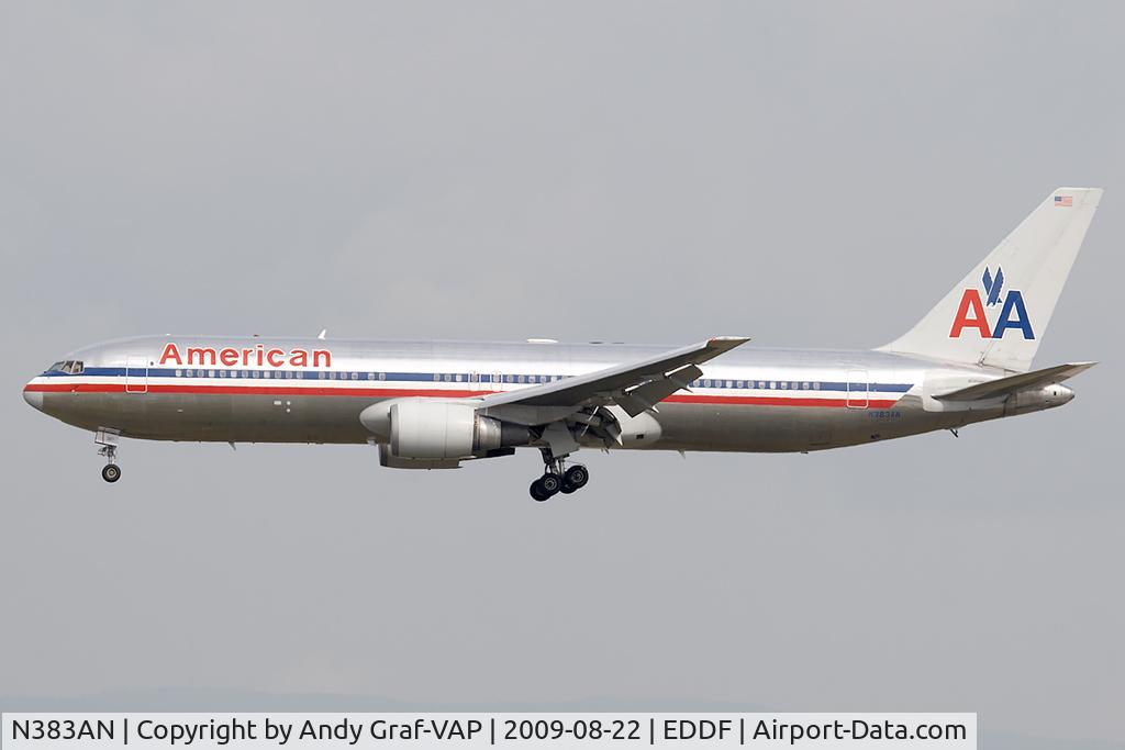 N383AN, 1993 Boeing 767-323 C/N 26995, American Airlines 767-300