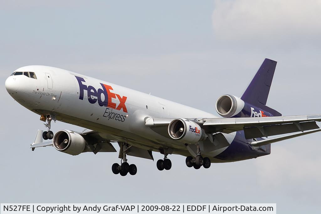 N527FE, 1996 McDonnell Douglas MD-11F C/N 48601, Fedex MD11