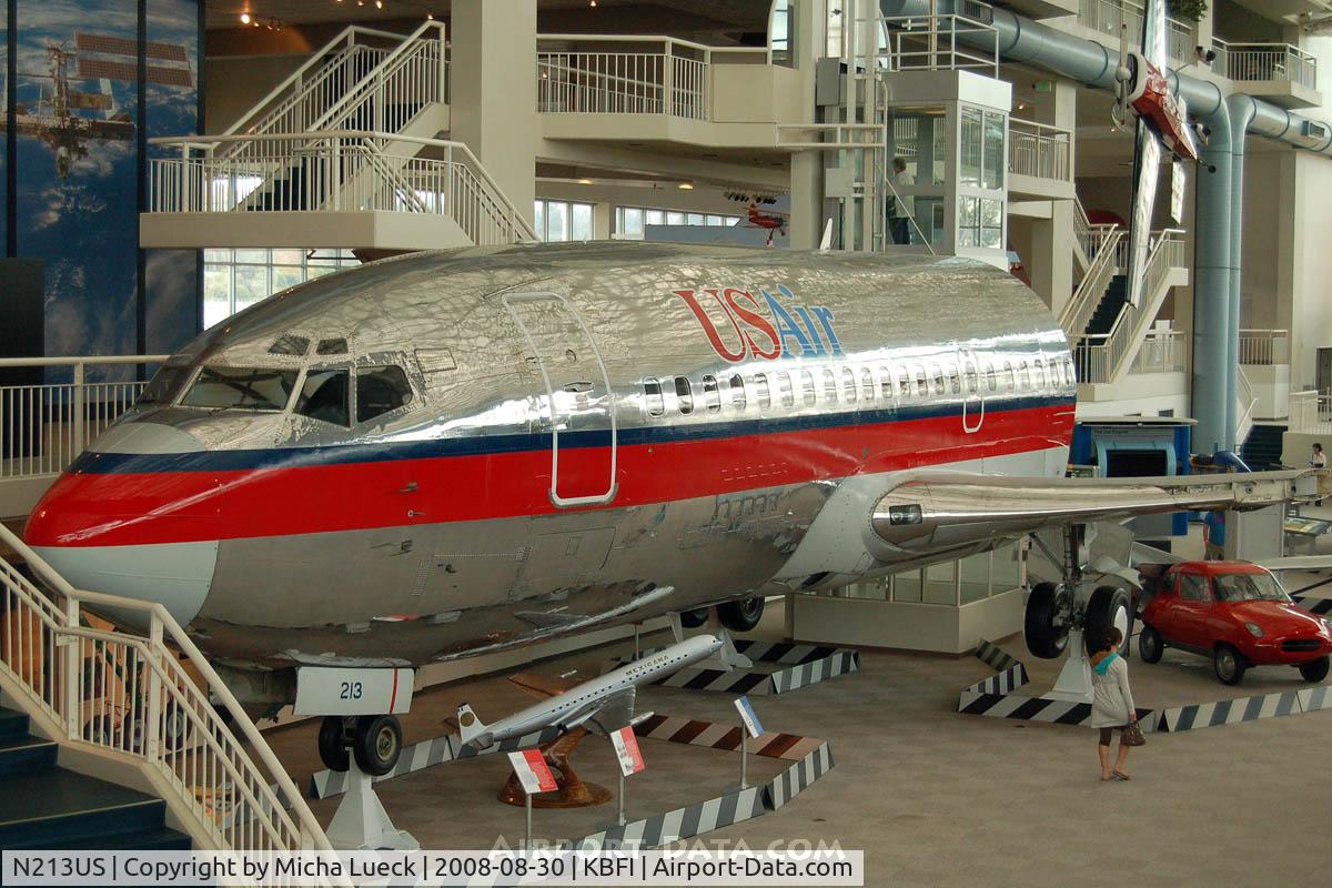 N213US, 1969 Boeing 737-201 C/N 20213, At the Museum of Flight