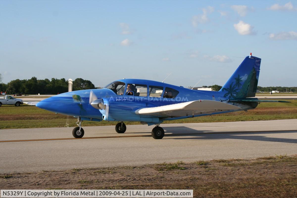 N5329Y, 1963 Piper PA-23-250 Aztec C/N 27-2406, Piper PA-23