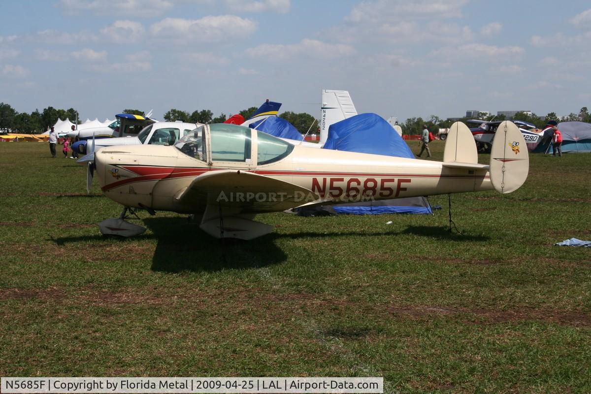 N5685F, 1966 Alon A2 Aircoupe C/N A-185, Alon A2 Eurocoupe
