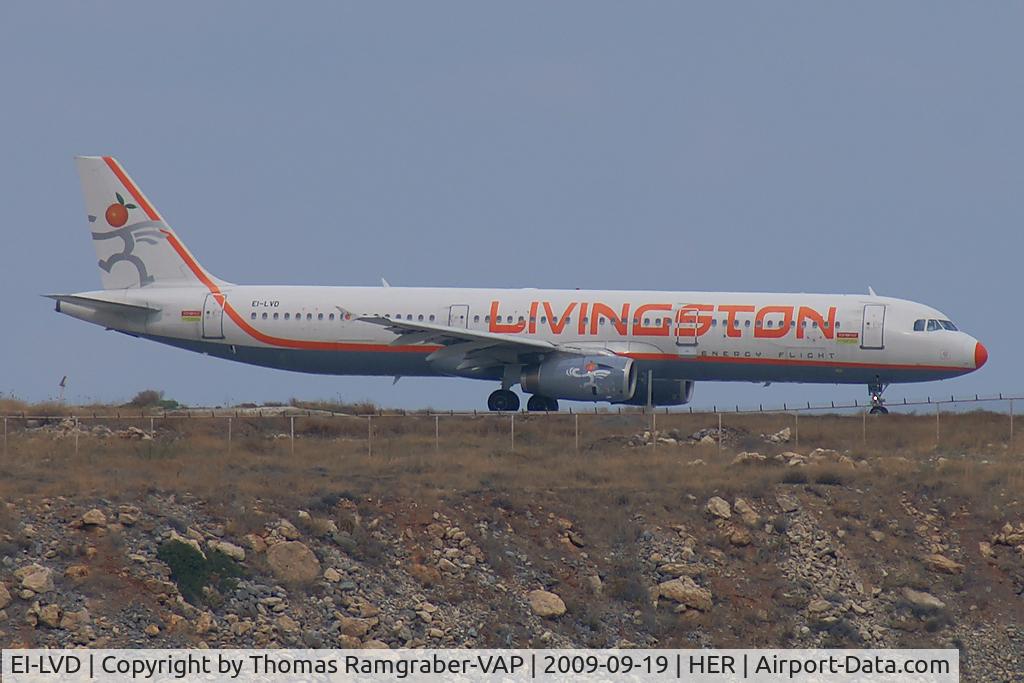 EI-LVD, 1998 Airbus A321-231 C/N 792, Livingston Airbus A321
