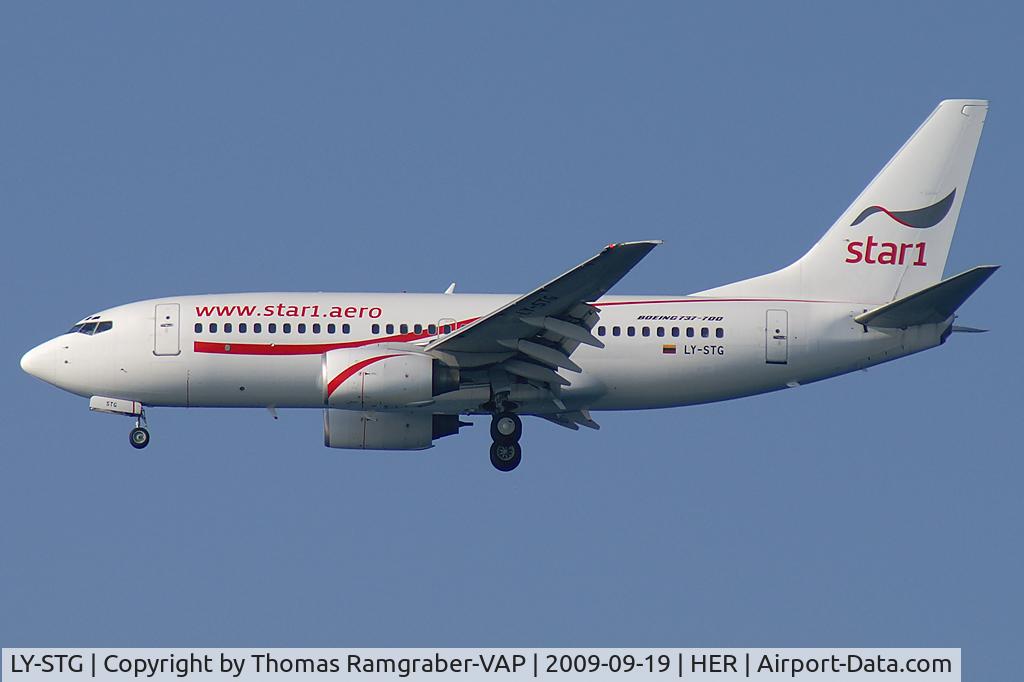 LY-STG, 1999 Boeing 737-73S C/N 29083, Star1 Airlines Boeing 737-700