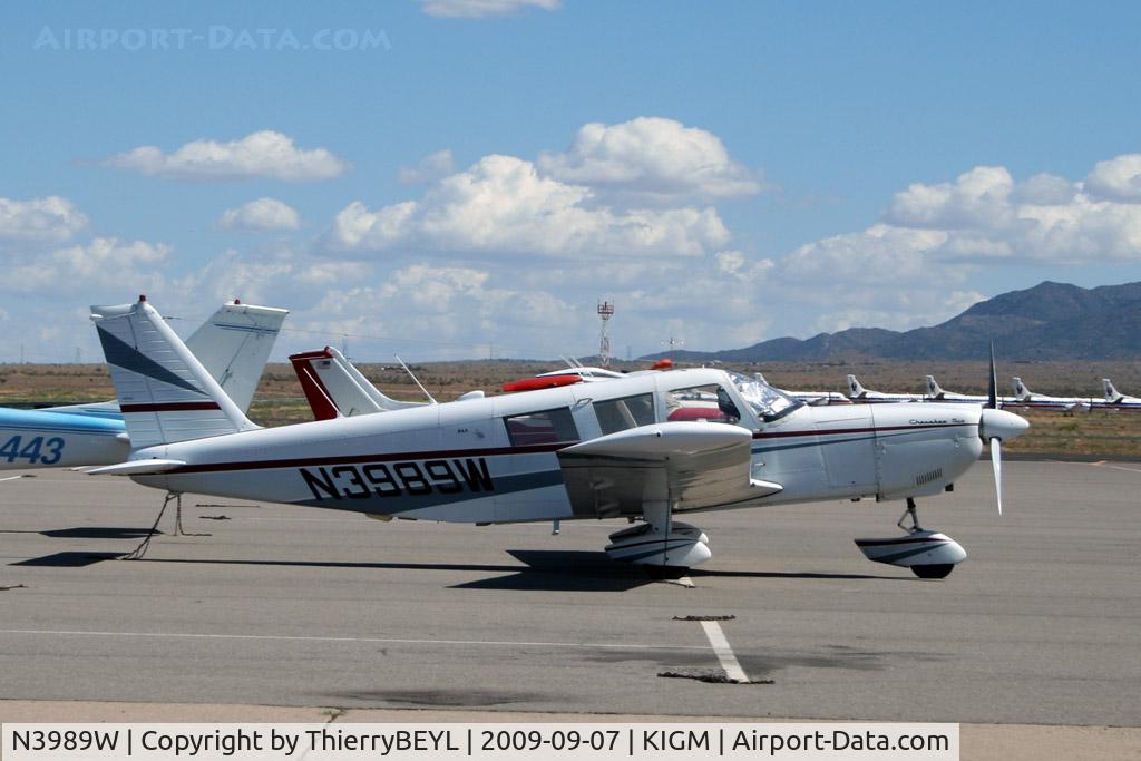 N3989W, 1967 Piper PA-32-260 Cherokee Six C/N 32-893, Located at Kingman Airport