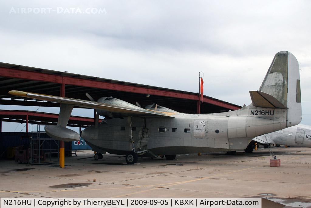 N216HU, 1952 Grumman HU-16C (UF-1) Albatross C/N G-333, Stored (?) at Buckeye Municipal Airport (AR)