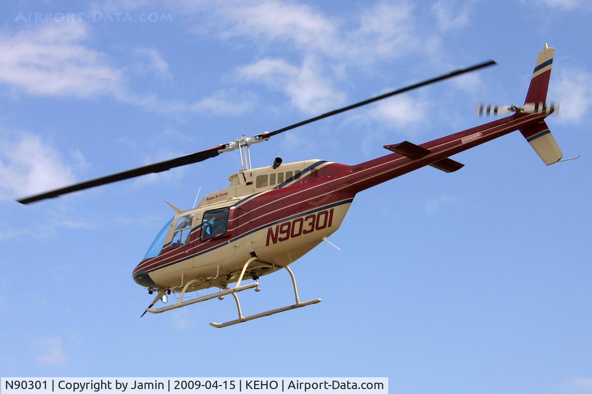 N90301, 1975 Bell 206B C/N 1740, I don't know what this chopper was doing so far from home.