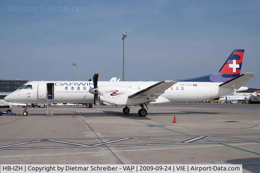 HB-IZH, 1994 Saab 2000 C/N 2000-011, Darwin Airlines Saab 2000