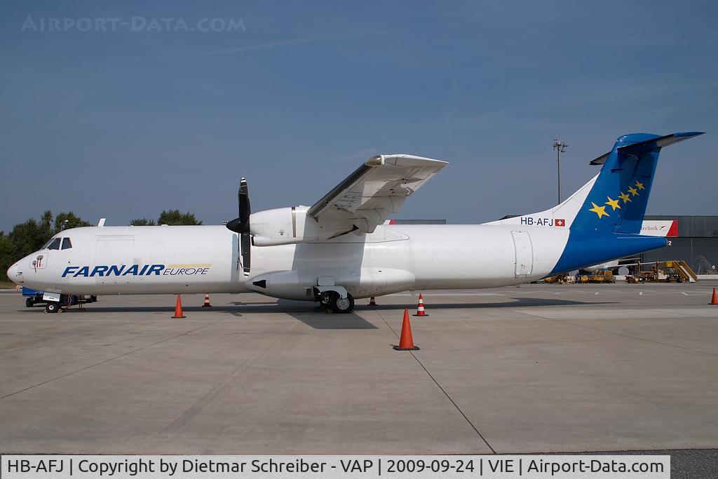 HB-AFJ, 1989 ATR 72-202 C/N 154, Farnair ATR 72