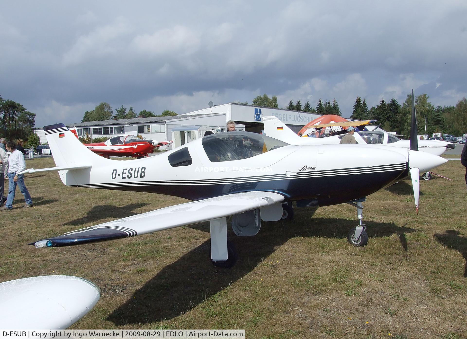 D-ESUB, Lancair Legacy 2000 C/N L2K-183, Lancair Legacy 2000 at the 2009 OUV-Meeting at Oerlinghausen airfield