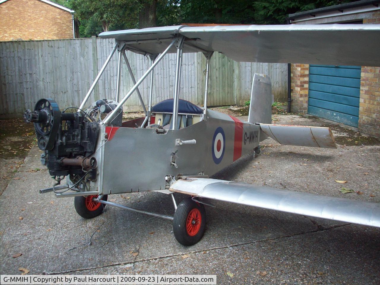 G-MMIH, 1984 Micro Biplane Aviation Tiger Cub 440 C/N SO130, Stored awaiting rebuild.