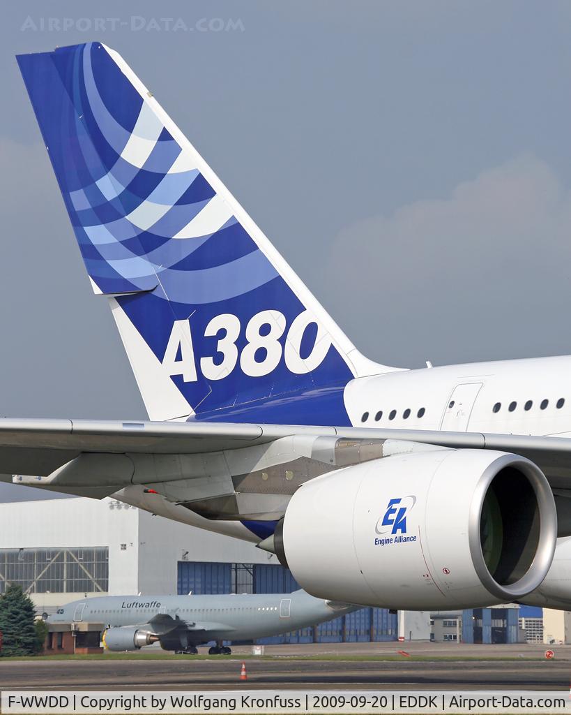 F-WWDD, 2005 Airbus A380-861 C/N 004, Tag der offenen Tür, DLR