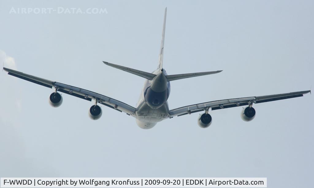 F-WWDD, 2005 Airbus A380-861 C/N 004, Tag der offenen Tür, DLR