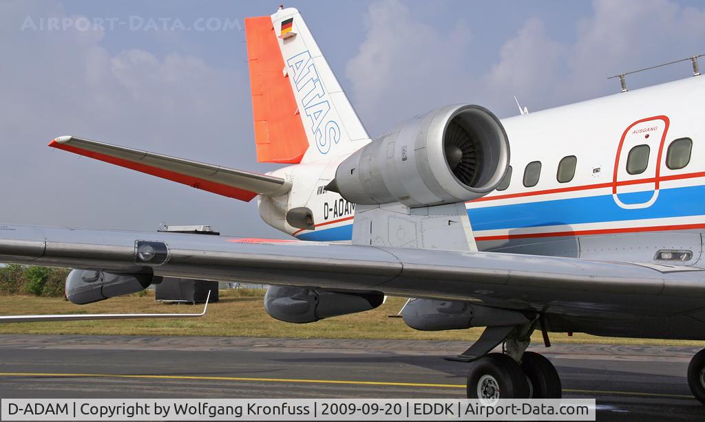 D-ADAM, 1978 VFW-Fokker VFW-614 C/N G17, Tag der offenen Tür, DLR