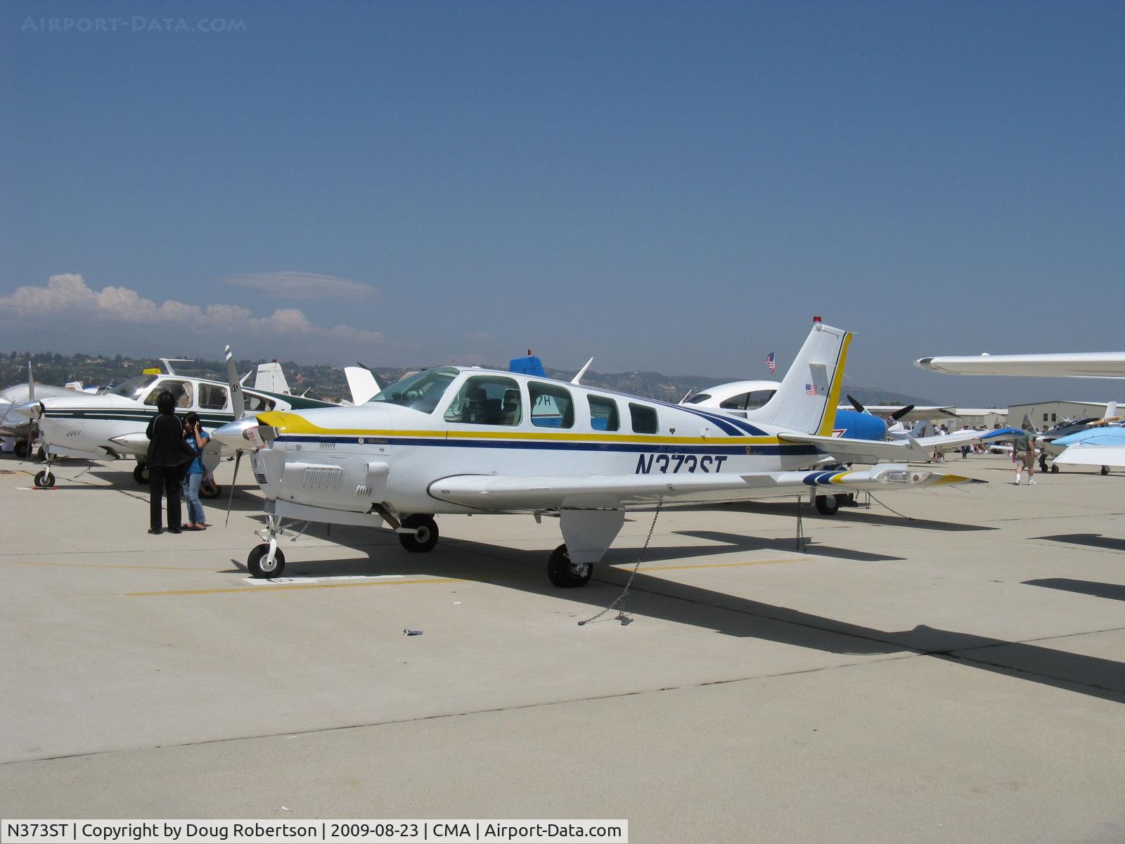 N373ST, 1982 Beech B36TC Bonanza C/N EA-308, 1982 Beech B36TC TURBO BONANZA, Continental TSIO-520-UB 300 Hp