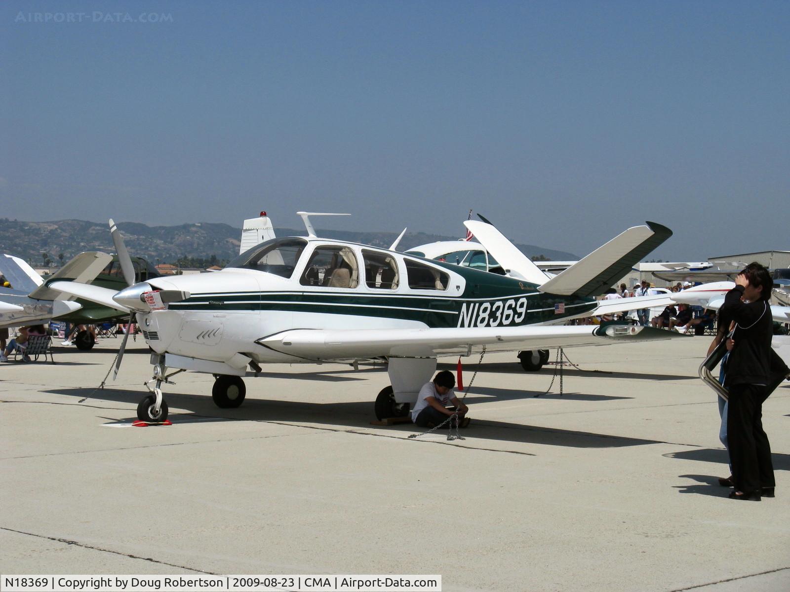 N18369, 1977 Beech V35B Bonanza C/N D-10050, 1977 Beech V35B BONANZA, Continental IO-520-B 285 Hp