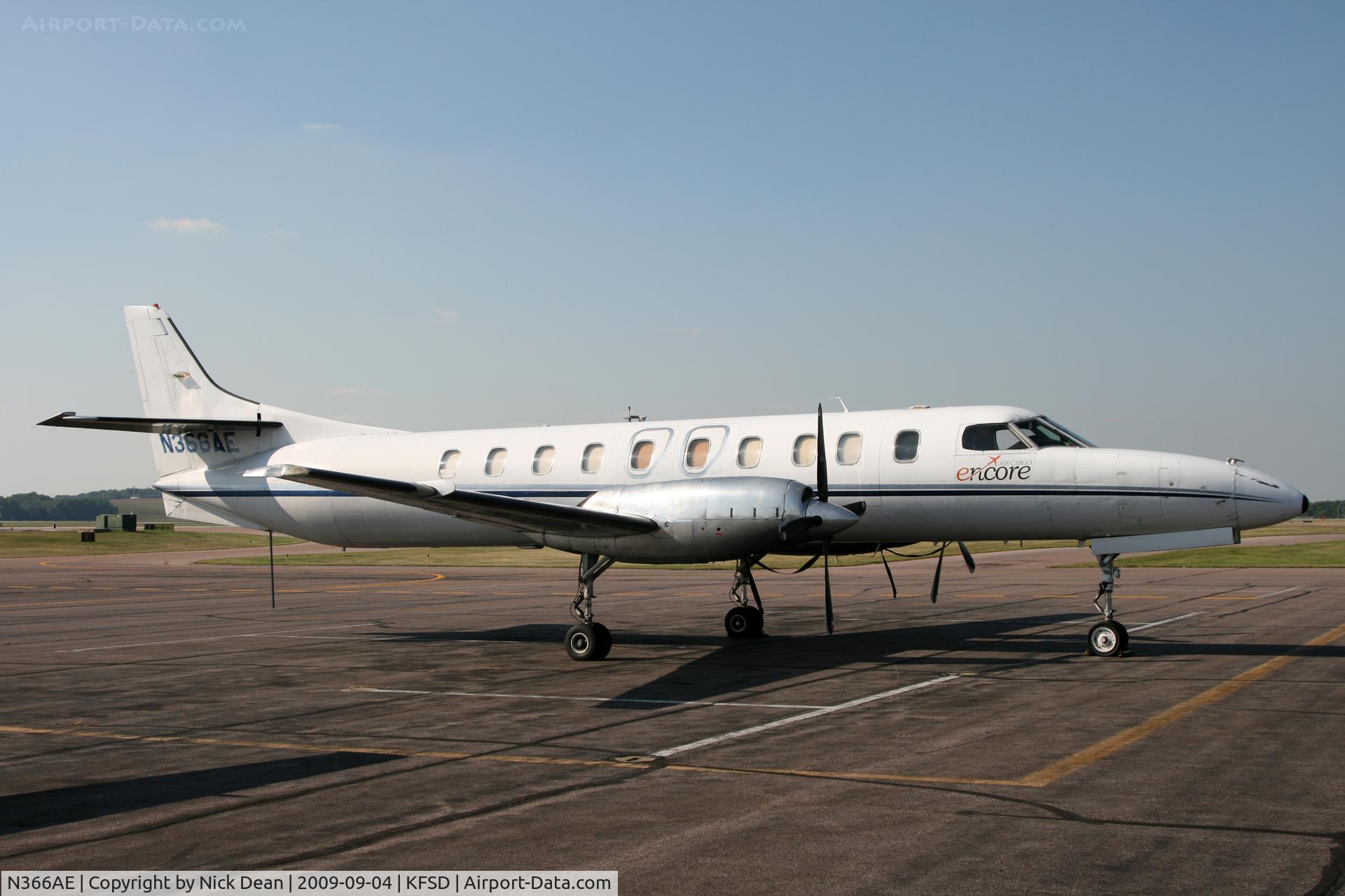 N366AE, 1987 Fairchild SA-227AC Metro III C/N AC-681B, KFSD