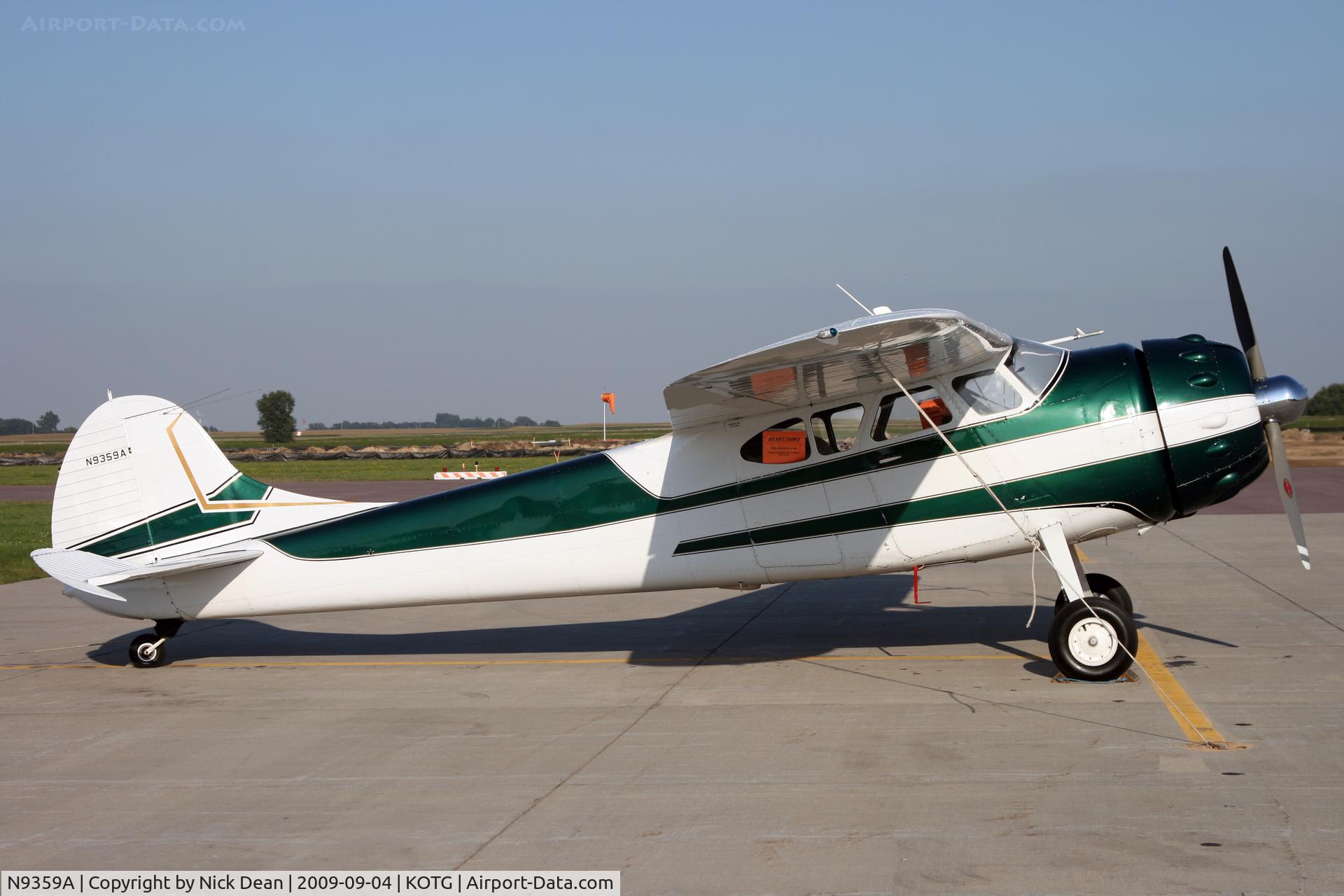 N9359A, 1950 Cessna 190 C/N 7522, KOTG