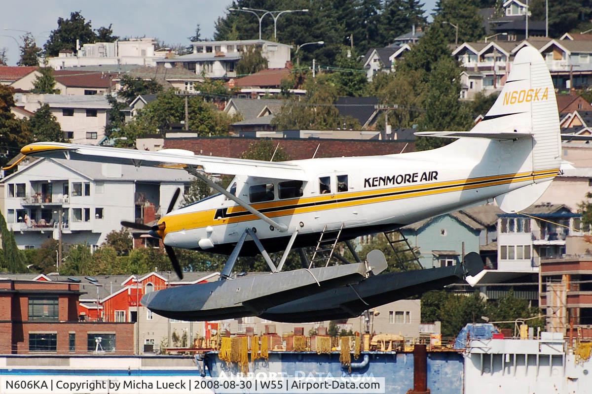 N606KA, 1954 De Havilland Canada DHC-3 Turbo Otter Otter C/N 37, At Lake Union, Seattle, WA