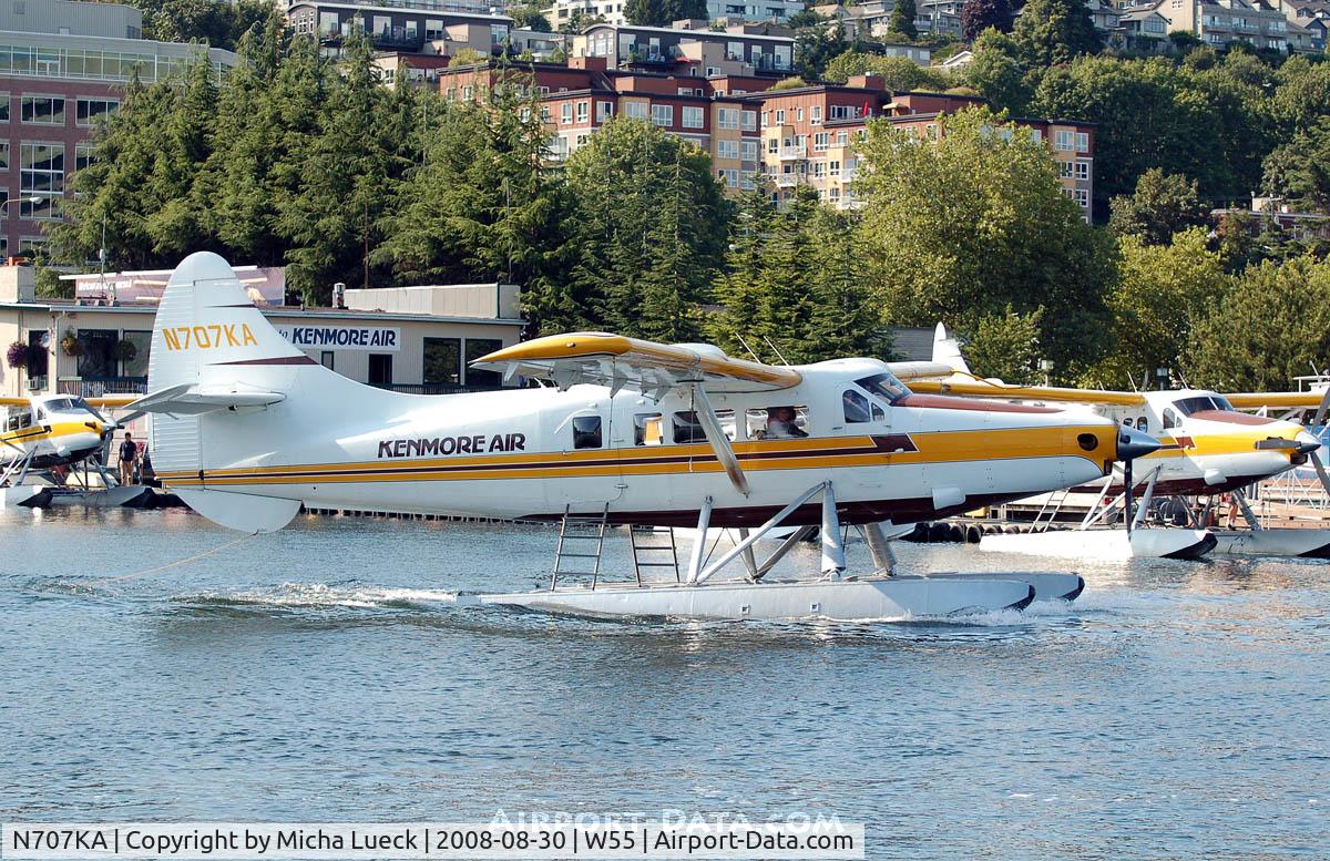 N707KA, De Havilland Canada DHC-3 Otter C/N 106, At Lake Union, Seattle, WA