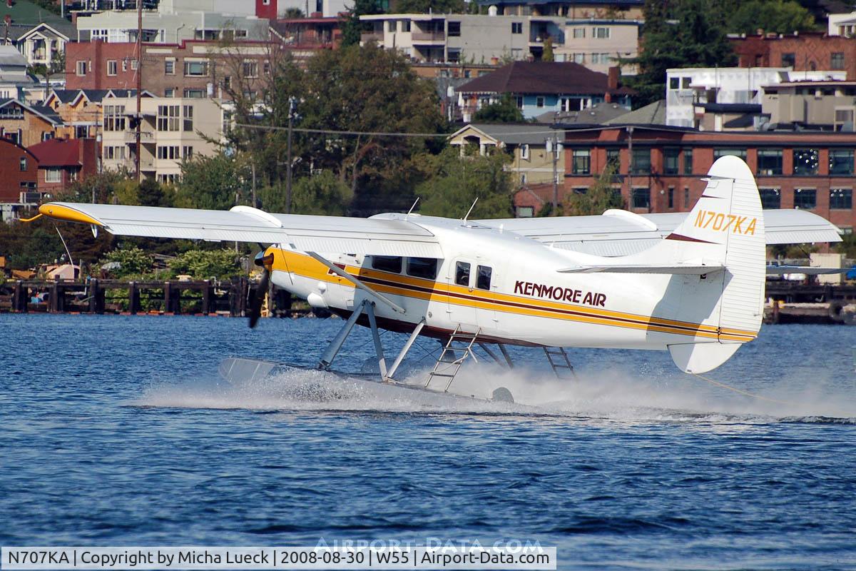 N707KA, De Havilland Canada DHC-3 Otter C/N 106, At Lake Union, Seattle, WA