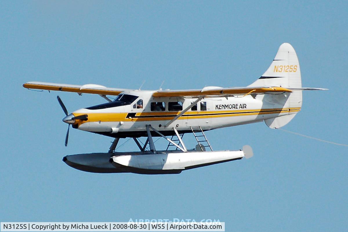 N3125S, 1960 De Havilland Canada DHC-3T Vazar Turbine Otter Otter C/N 407, At Lake Union, Seattle, WA
