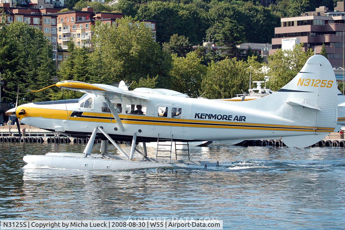 N3125S, 1960 De Havilland Canada DHC-3T Vazar Turbine Otter Otter C/N 407, At Lake Union, Seattle, WA
