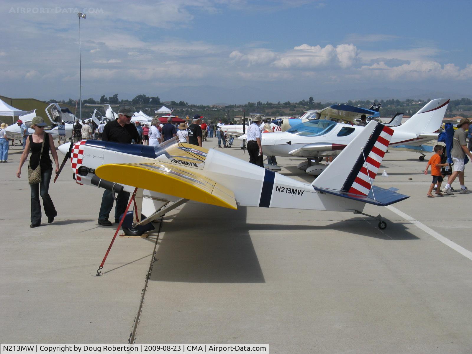 N213MW, Team Mini-Max 1030 C/N 001, Lewis MINI MAX 1030 Ser.001, Cuyuna 35 Hp 2 cylinder 6,500 rpm with 2.48/1 planetary reduction drive