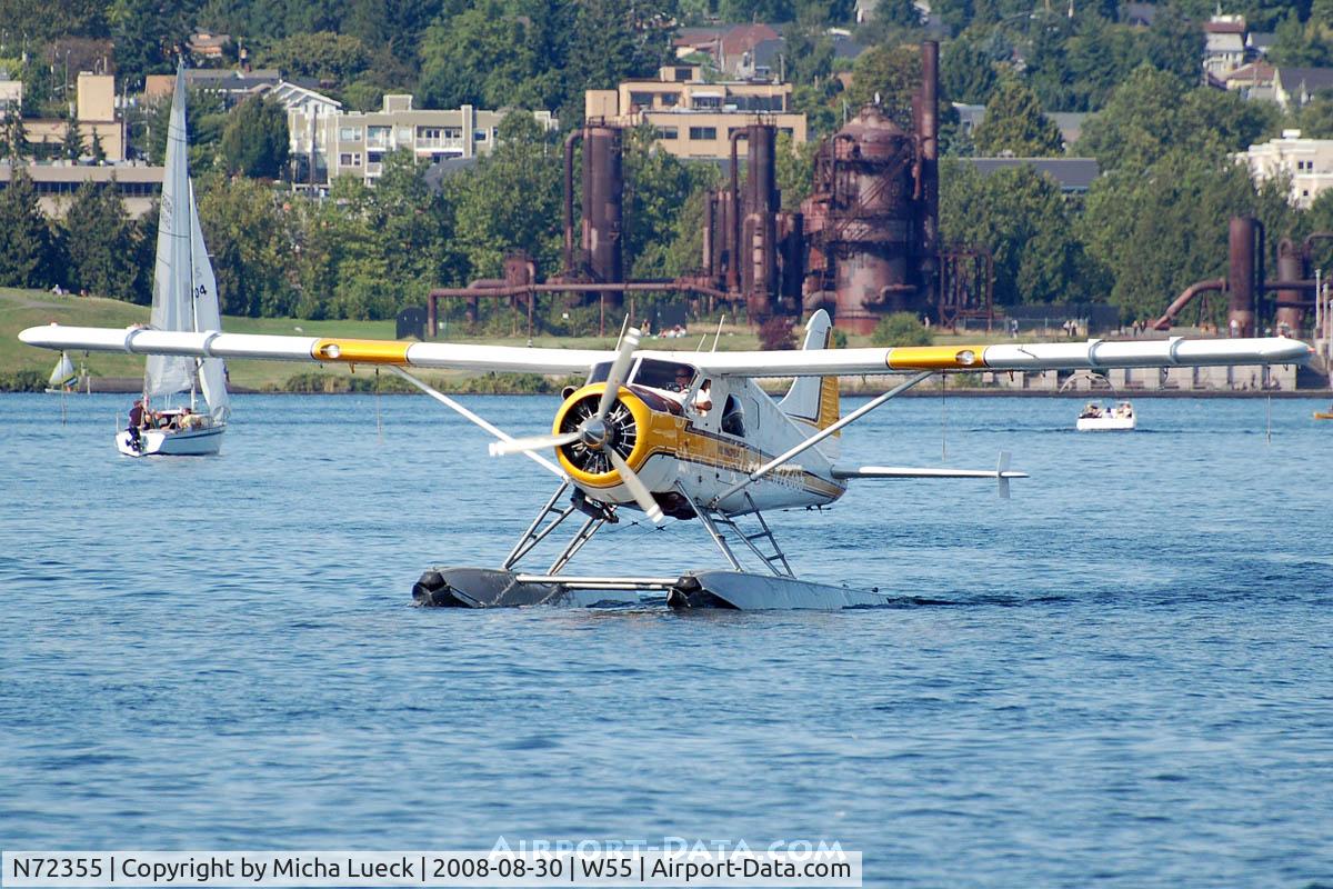 N72355, 1957 De Havilland Canada U-6A Beaver C/N 1164, At Lake Union, Seattle, WA