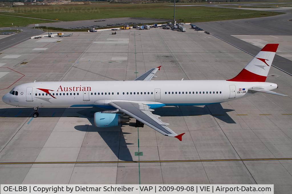 OE-LBB, 1995 Airbus A321-111 C/N 570, Austrian Airlines Airbus 321