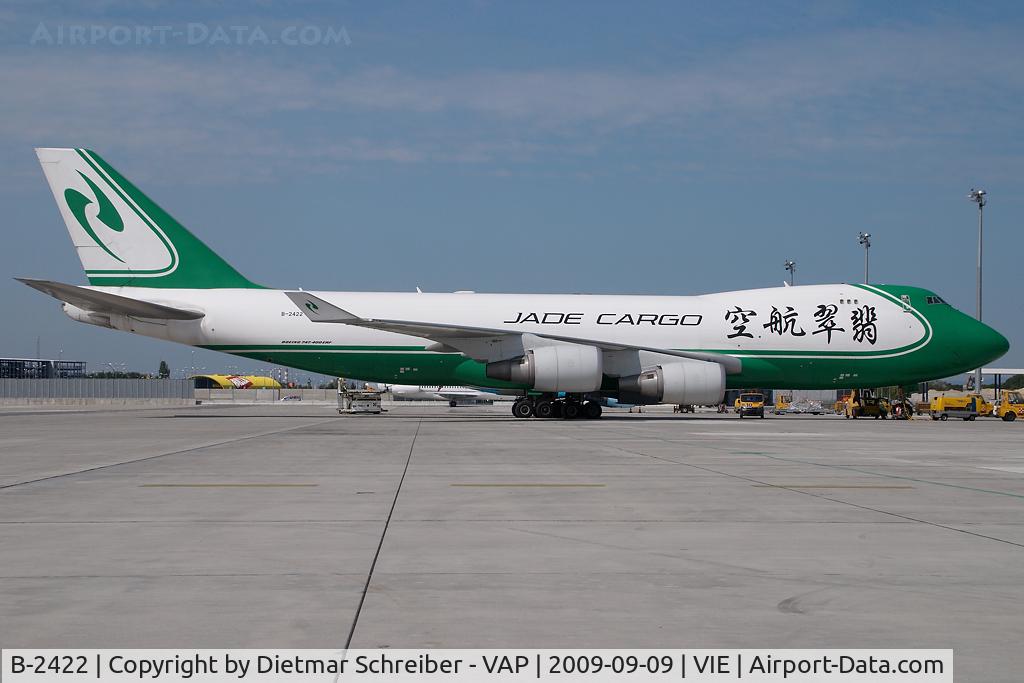 B-2422, 2007 Boeing 747-4EVF/ER/SCD C/N 35173, Jade Cargo Boeing 747-400