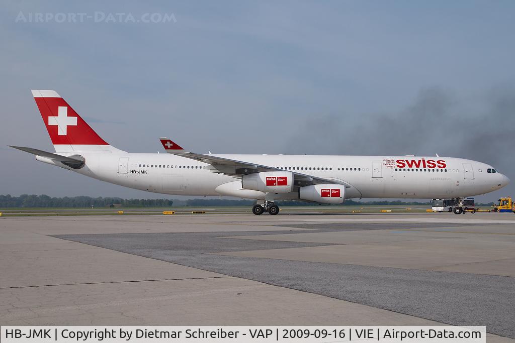 HB-JMK, 1997 Airbus A340-313 C/N 169, Swiss Airbus 340-300
