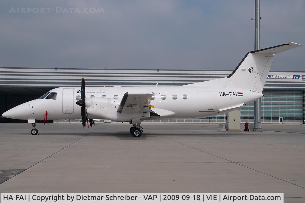 HA-FAI, 1989 Embraer EMB-120ER Brasilia C/N 120123, Budapest Aircraft Service Embraer 120