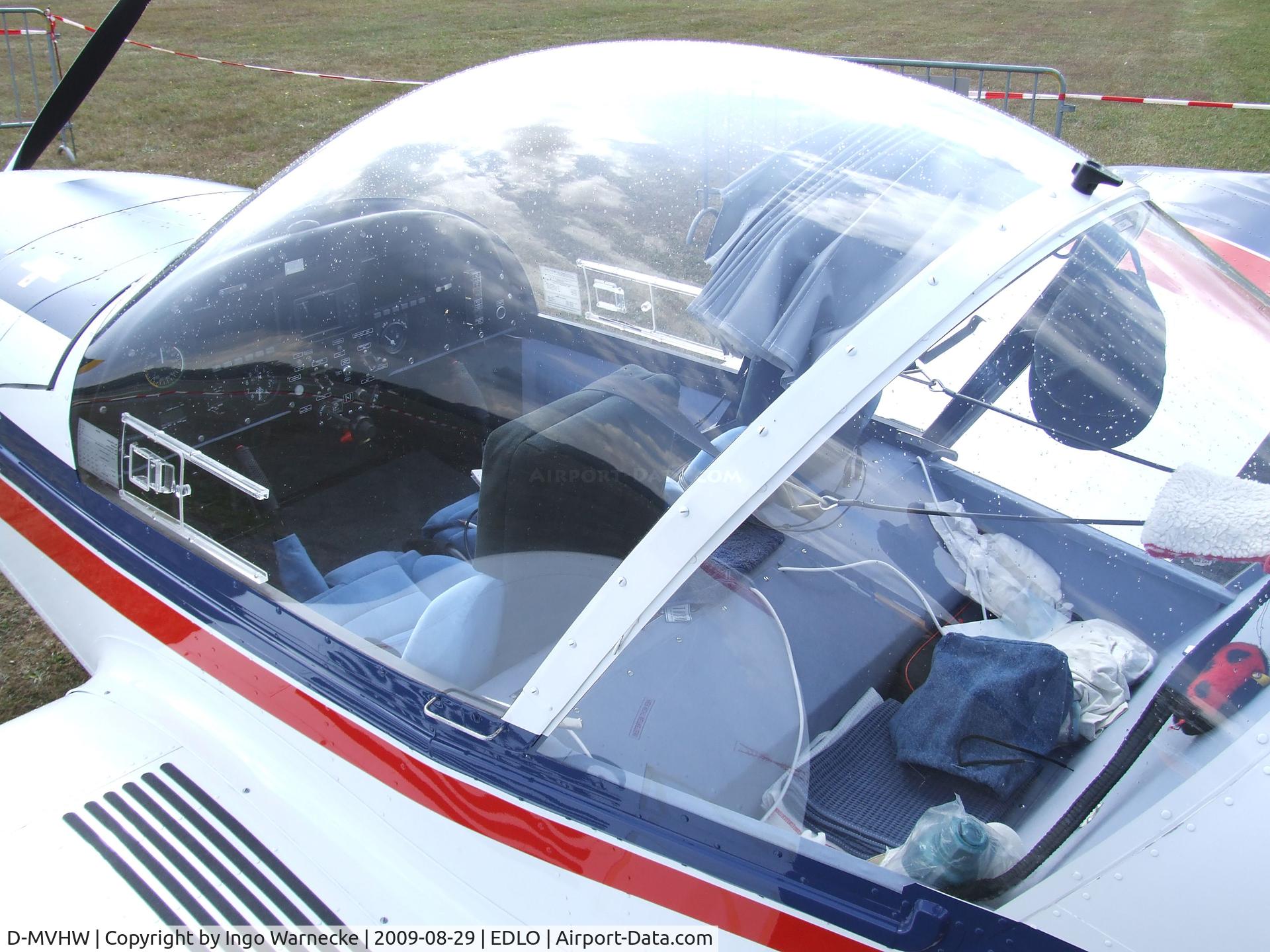 D-MVHW, Evektor EV-97 Eurostar C/N Not found D-MVHW, Evektor EV-97 Eurostar at the 2009 OUV-Meeting at Oerlinghausen airfield #c